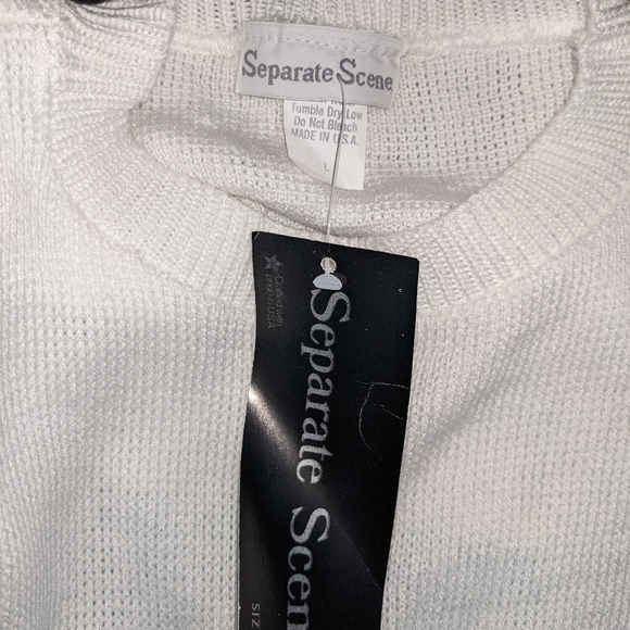 Separate Scene Easter short sleeve sweater - Picture 5 of 6